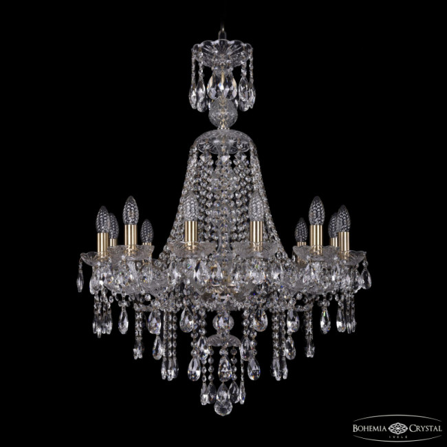 Подвесная люстра Bohemia Ivele Crystal 1415/12/220/XL-86 Pa