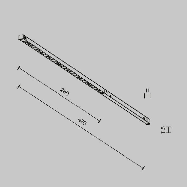 Трековый магнитный светильник Maytoni Technical Points TR241-4-6WTW-DSZ-B Трековый магнитный светильник Maytoni Technical Points TR241-4-6WTW-DSZ-B