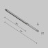 Трековый магнитный светильник Maytoni Technical Points TR241-4-6WTW-DSZ-B Трековый магнитный светильник Maytoni Technical Points TR241-4-6WTW-DSZ-B
