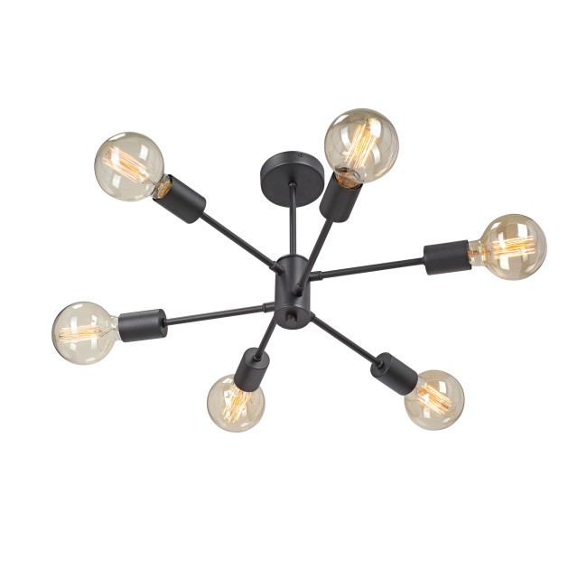 Люстра на штанге Vitaluce V3994-1/6PL Люстра на штанге Vitaluce V3994-1/6PL