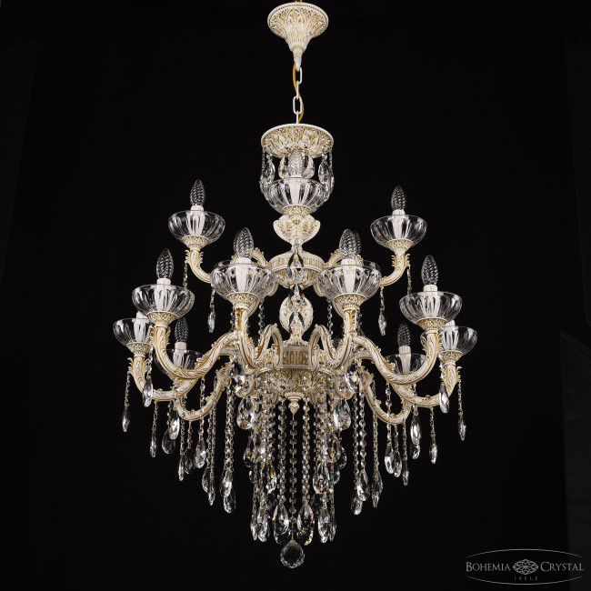 Подвесная люстра Bohemia Ivele Crystal AL79101/10+5/250/2D B WMG P Clear/M-1H Подвесная люстра Bohemia Ivele Crystal AL79101/10+5/250/2D B WMG P Clear/M-1H