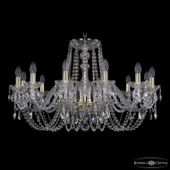 Подвесная люстра Bohemia Ivele Crystal 1402/12/300 G Подвесная люстра Bohemia Ivele Crystal 1402/12/300 G