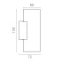 Настенный светильник Lightstar Rullo HP16 204636