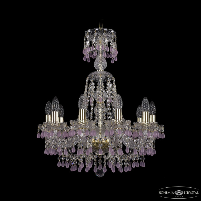 Подвесная люстра Bohemia Ivele Crystal 1410/10/195/XL-66 G V7010