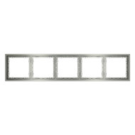Рамка на 5 постов Voltum S70 VLS100505 (сталь)