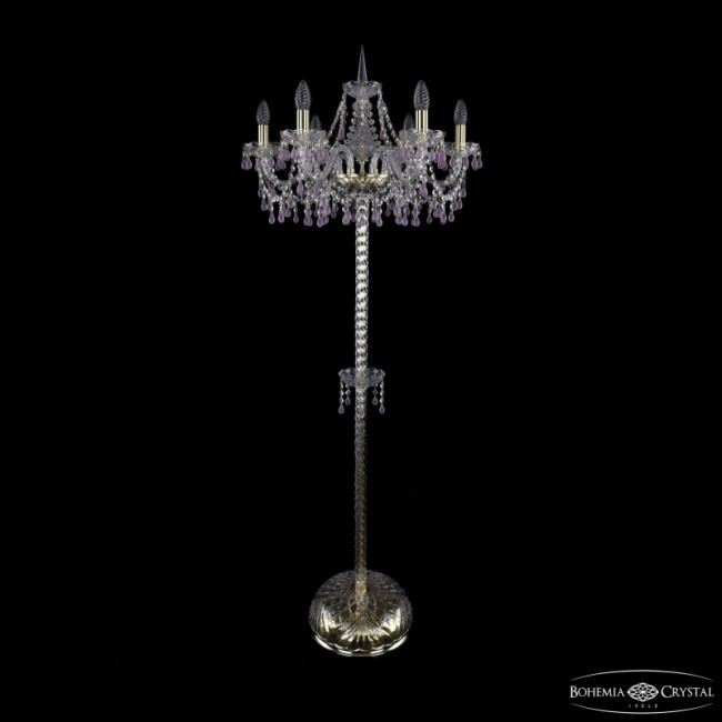 Торшер Bohemia Ivele Crystal 1410T2/6/195-160 G V7010 Торшер Bohemia Ivele Crystal 1410T2/6/195-160 G V7010