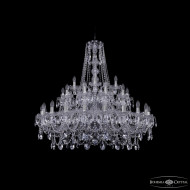 Подвесная люстра Bohemia Ivele Crystal 1411/20+10+5/400/2d Ni