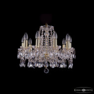 Подвесная люстра Bohemia Ivele Crystal 1413/10/165 G