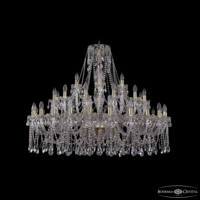 Подвесная люстра Bohemia Ivele Crystal 1413/24+12+6/460 G
