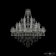 Подвесная люстра Bohemia Ivele Crystal 1415/24+12+6/530 Ni