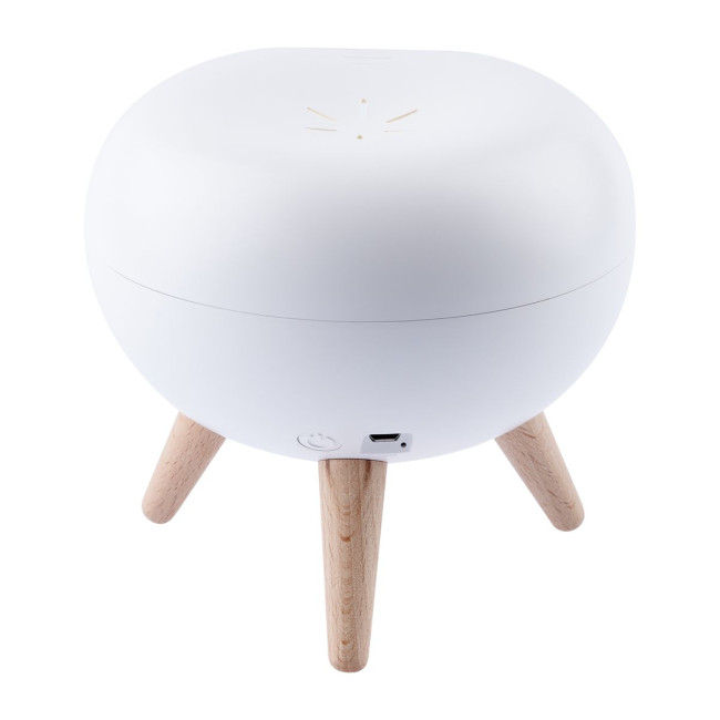 Светильник-ночник ЭРА Котик белый NLED-467-1W-W Б0052814 Светильник-ночник ЭРА Котик белый NLED-467-1W-W Б0052814