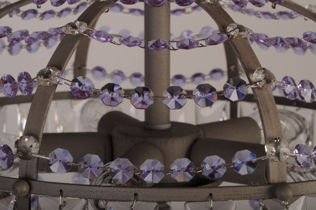 Подвесная люстра Abrasax L.7392-5GR (PURPLE) Подвесная люстра Abrasax L.7392-5GR (PURPLE)