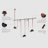 Подвес для штанги Denkirs Belty rod TR5537-BK Подвес для штанги Denkirs Belty rod TR5537-BK