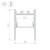 Профиль Arlight SL-COMFORT-3551-2000 BLACK 046317 Профиль Arlight SL-COMFORT-3551-2000 BLACK 046317