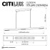 Линейный подвесной светильник Citilux Edge CL720021N Линейный подвесной светильник Citilux Edge CL720021N