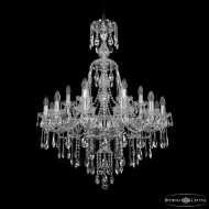 Подвесная люстра Bohemia Ivele Crystal 1415/12+6/300/XL-108 Ni Подвесная люстра Bohemia Ivele Crystal 1415/12+6/300/XL-108 Ni