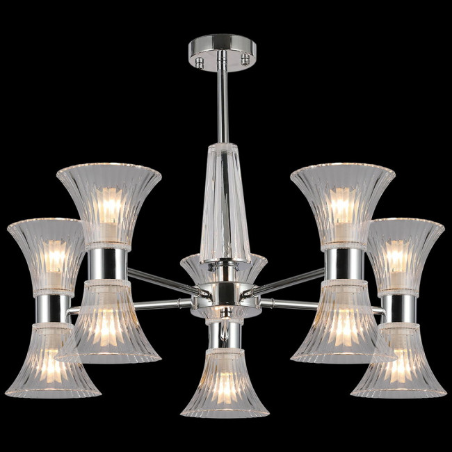Люстра на штанге Illumico IL0288-10P-79 CR Люстра на штанге Illumico IL0288-10P-79 CR
