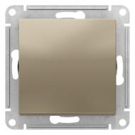 Выключатель одноклавишный проходной Schneider Electric Atlas Design ATN000561