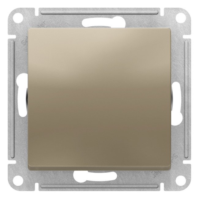 Выключатель одноклавишный проходной Schneider Electric Atlas Design ATN000561 Выключатель одноклавишный проходной Schneider Electric Atlas Design ATN000561