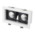 Встраиваемый светильник Arlight CL-KARDAN-S180x102-2x9W Day 024129 Встраиваемый светильник Arlight CL-KARDAN-S180x102-2x9W Day 024129
