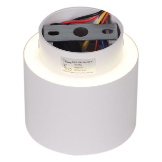 Накладной светильник Reluce 53006-9.5-001IL GX53+LED3W WT Накладной светильник Reluce 53006-9.5-001IL GX53+LED3W WT