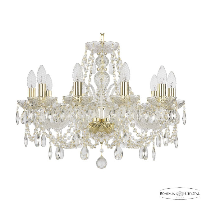 Подвесная люстра Bohemia Ivele Crystal 105/10/195 G Подвесная люстра Bohemia Ivele Crystal 105/10/195 G