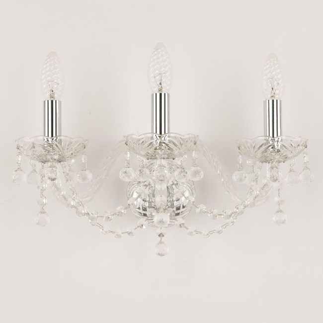 Бра Bohemia Ivele Crystal 108B/3/165 Ni Бра Bohemia Ivele Crystal 108B/3/165 Ni