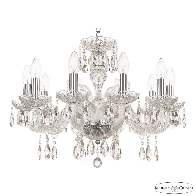 Подвесная люстра Bohemia Ivele Crystal 118/10/195 Ni Подвесная люстра Bohemia Ivele Crystal 118/10/195 Ni