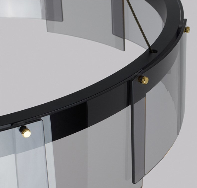 Люстра D8825P/M black/smoky Люстра D8825P/M black/smoky