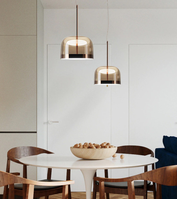 Подвесной светильник Delight Collection Equatore 9705P/S amber/copper Подвесной светильник Delight Collection Equatore 9705P/S amber/copper