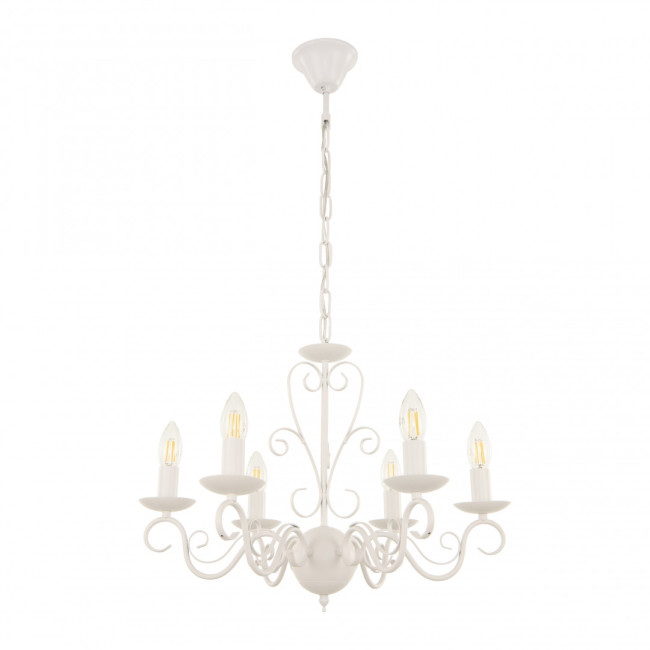 Подвесная люстра Arte Milano 341369/6 WT Подвесная люстра Arte Milano 341369/6 WT