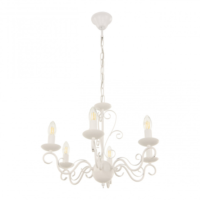 Подвесная люстра Arte Milano 341369/6 WT Подвесная люстра Arte Milano 341369/6 WT