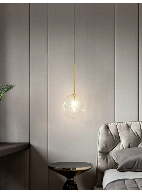 Подвесной светильник Delight Collection Ball Sola 9217P/D200 gold Подвесной светильник Delight Collection Ball Sola 9217P/D200 gold