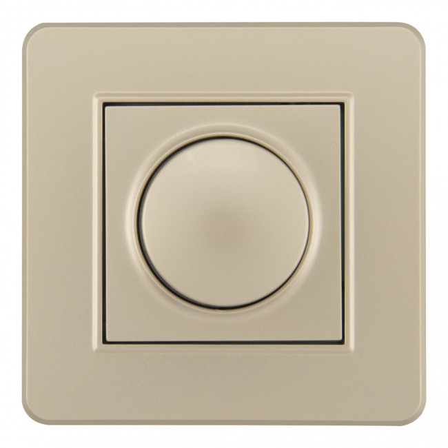 Диммер с рамкой Arte Milano SET16-1-48-1 shampan Диммер с рамкой Arte Milano SET16-1-48-1 shampan