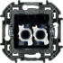Розетка компьютерная двойная RJ45 Legrand Inspiria 673840 Розетка компьютерная двойная RJ45 Legrand Inspiria 673840