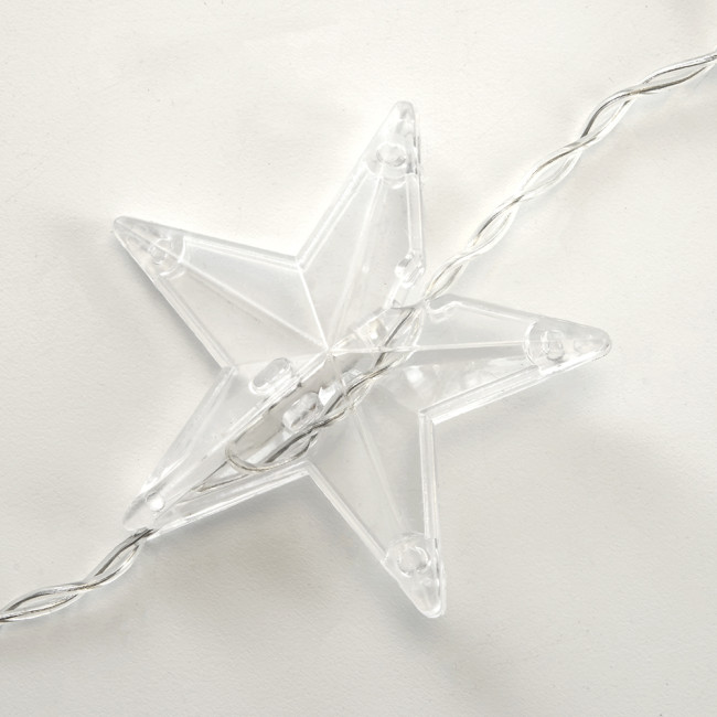 Светодиодная гирлянда занавес Звездочки Feron CL25 48607