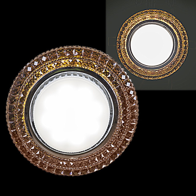 Точечный светильник Reluce 53201-9.0-001LF GX53+LED4W TEA Точечный светильник Reluce 53201-9.0-001LF GX53+LED4W TEA