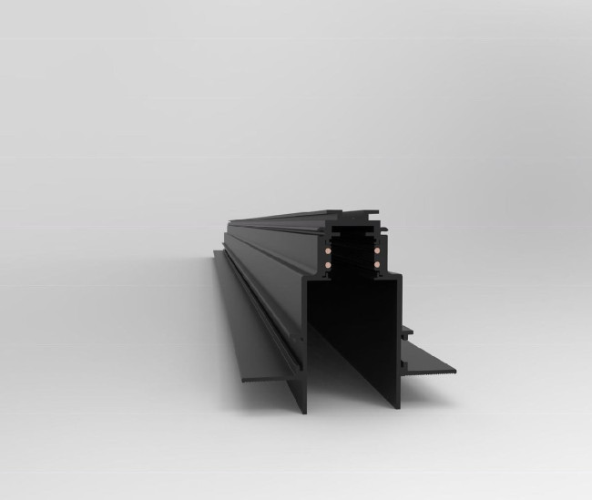 Шинопровод встраиваемый магнитный Elvan T-02-72-V-BK