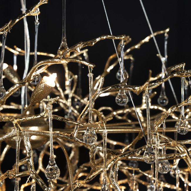 Подвесная люстра Loft IT Bijout 10067/1800 GD Подвесная люстра Loft IT Bijout 10067/1800 GD