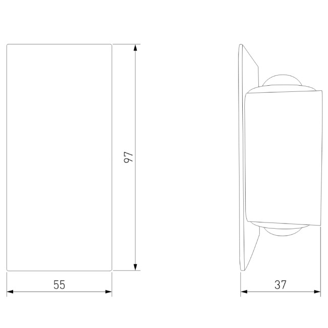 Уличный настенный светильник Elektrostandard Mini Light 35154/D черный 4690389188497 a060883 Уличный настенный светильник Elektrostandard Mini Light 35154/D черный 4690389188497 a060883