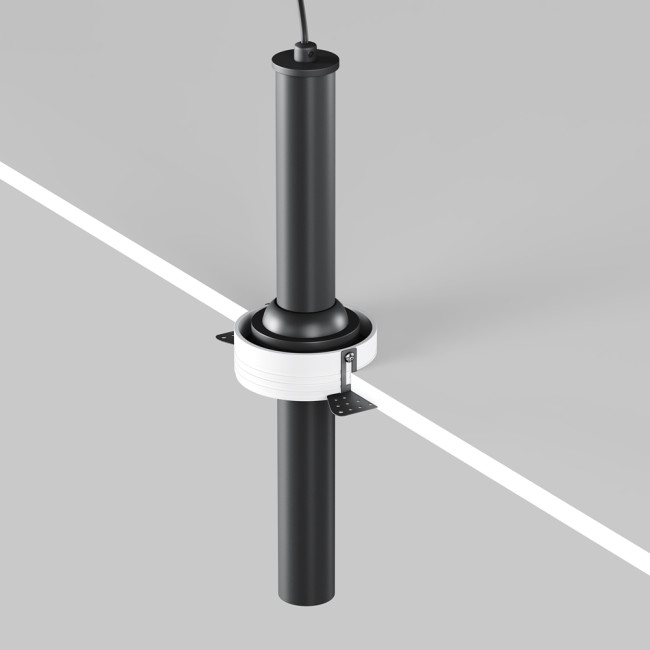 Встраиваемый светодиодный светильник Maytoni Technical Ceiling Focus T C140TRS-L300-7W3K-B Встраиваемый светодиодный светильник Maytoni Technical Ceiling Focus T C140TRS-L300-7W3K-B