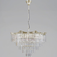 Подвесная люстра Illumico IL3575-8+4PSQ-24 GD LYRA