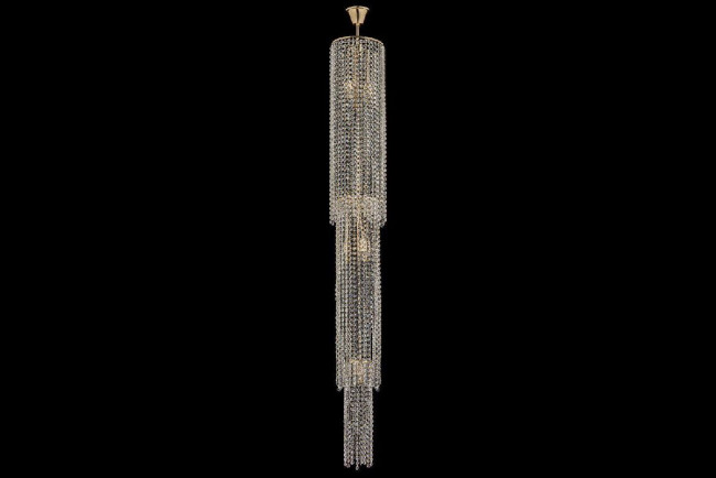 Каскадная люстра Arti Lampadari Stella Gold Stella E 1.3.20.105 G