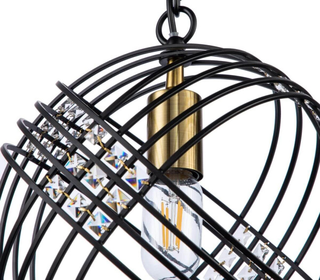 Подвесной светильник Indigo Fresco 10001/1P Black V000103 Подвесной светильник Indigo Fresco 10001/1P Black V000103