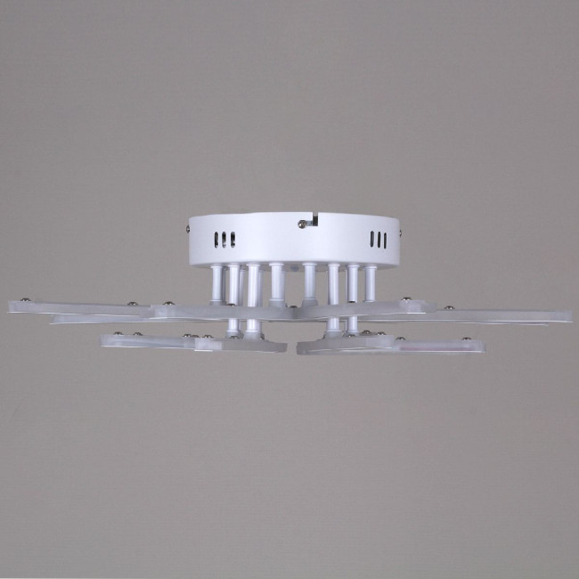 Потолочная люстра Reluce 09824-3.3-4+4 WH Потолочная люстра Reluce 09824-3.3-4+4 WH