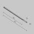 Трековый магнитный светильник Maytoni Technical Points Exility X TR241-4-12WTW-DD2-B Трековый магнитный светильник Maytoni Technical Points Exility X TR241-4-12WTW-DD2-B