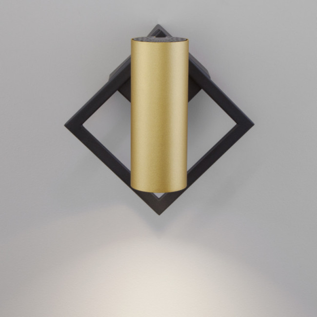 Бра Eurosvet 20091/1 LED черный/ золото