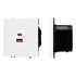 Механизм розетки с быстрой USB зарядкой Arlight SCT-NOBE-MUAC-SFPL-FC-WH (65W, QC3) 054316 Механизм розетки с быстрой USB зарядкой Arlight SCT-NOBE-MUAC-SFPL-FC-WH (65W, QC3) 054316