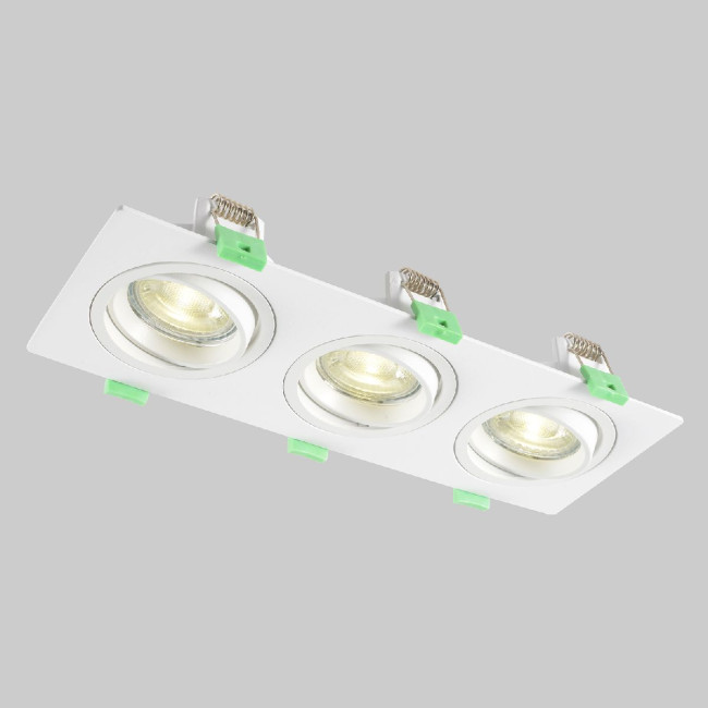 Встраиваемый светильник Crystal Lux CLT 002C3 WH V2 Встраиваемый светильник Crystal Lux CLT 002C3 WH V2