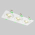 Встраиваемый светильник Crystal Lux CLT 002C3 WH V2 Встраиваемый светильник Crystal Lux CLT 002C3 WH V2